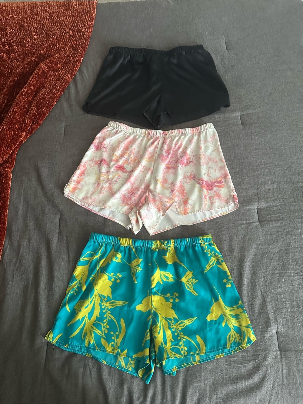 Stars above silk sleep shorts bundle